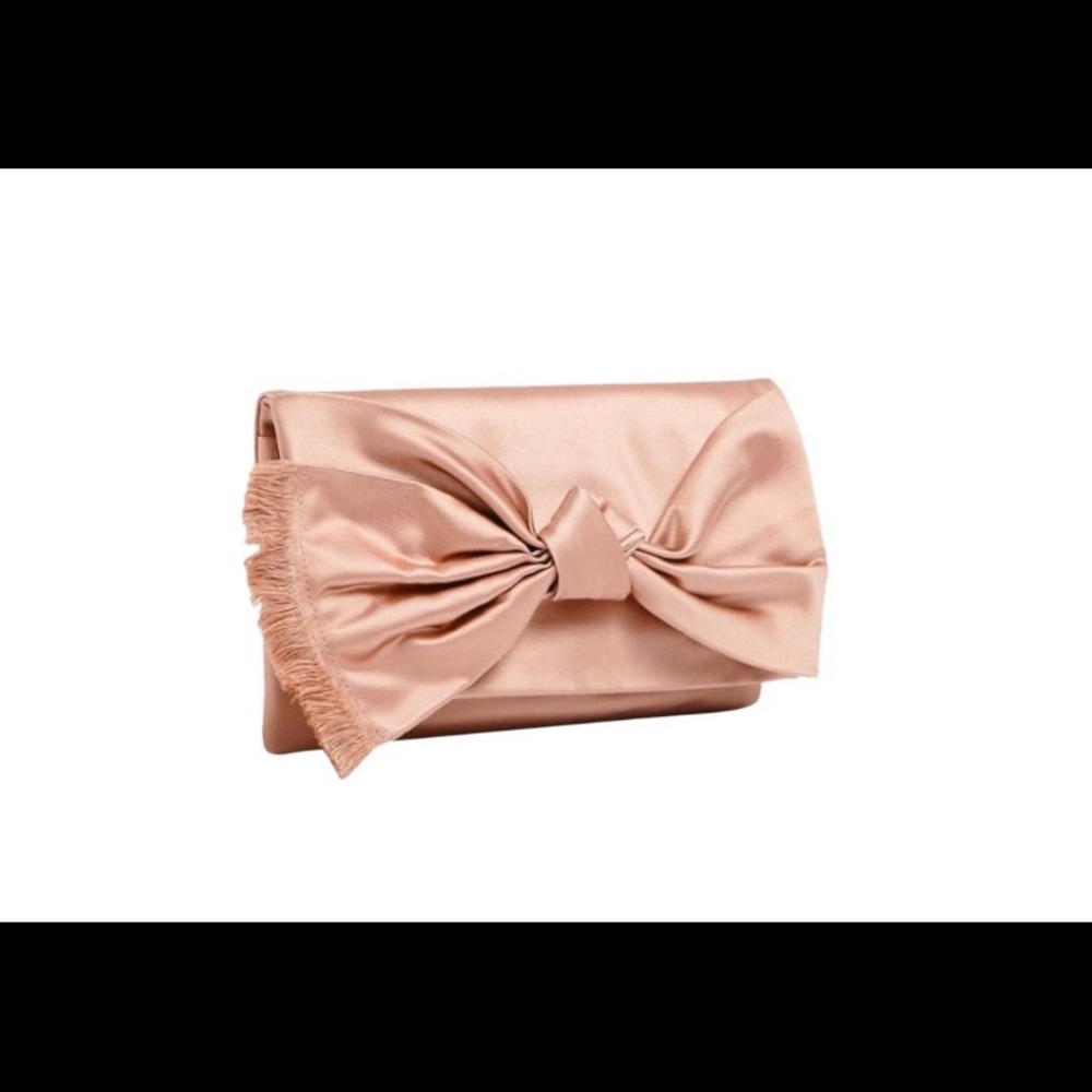 Tory Burch Eleanor Clutch in Shell Pink NWT